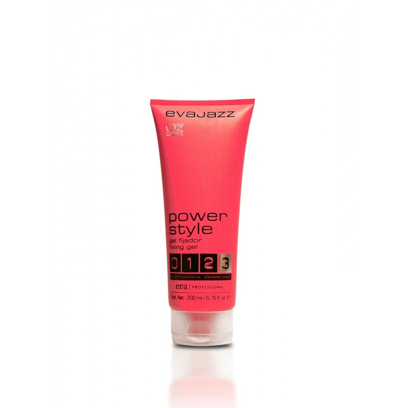 Evajazz Power Style plaukų formavimo gelis 200 ml Evajazz Power Style plaukų formavimo gelis 200 ml