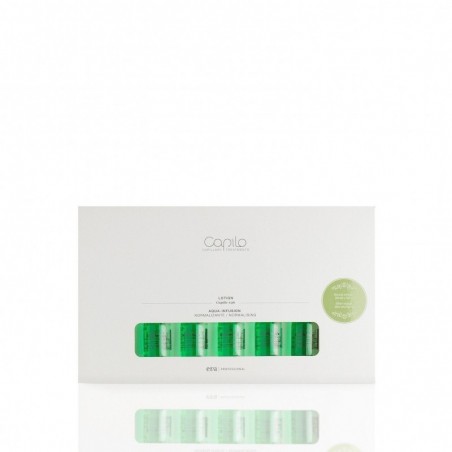 Capilo Aqua infusion 36 losjonas riebiai galvos odai