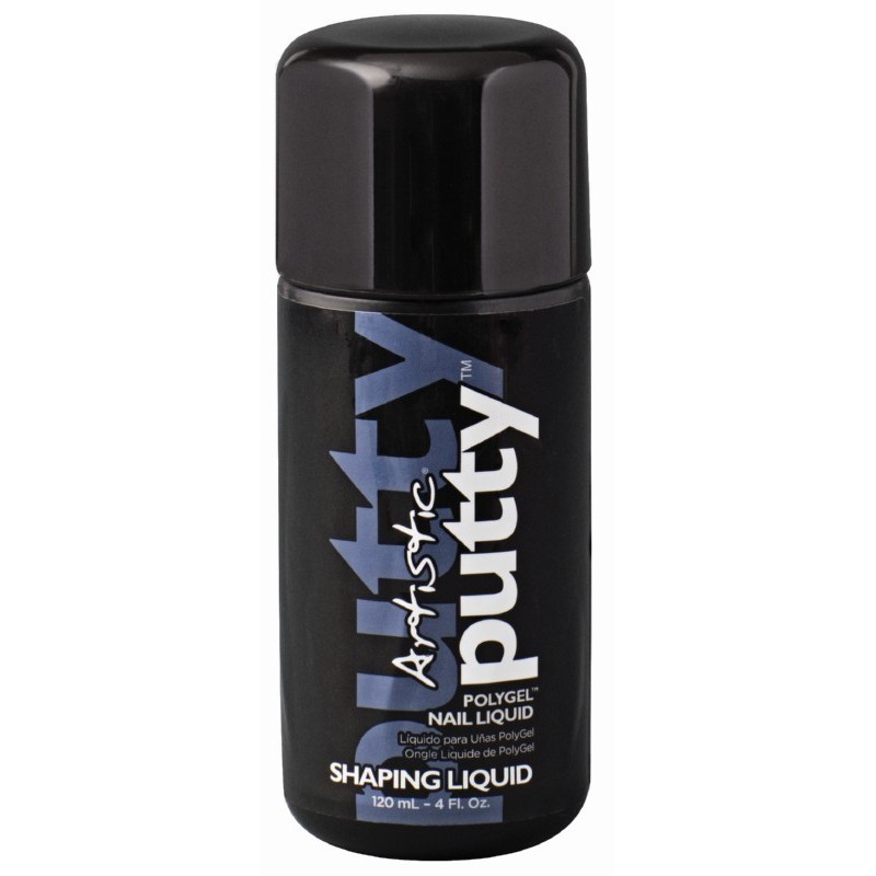Tirpalas poligelio formavimui ant nagų Artistic Putty 120 ml Tirpalas poligelio formavimui ant nagų Artistic Putty 120 ml