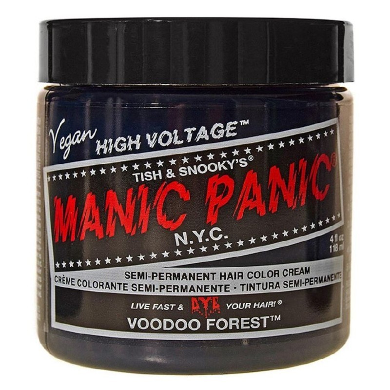 Pusiau ilgalaikiai plaukų dažai Manic Panic Voodoo Forest 118 ml Pusiau ilgalaikiai plaukų dažai Manic Panic Voodoo Forest 118 ml