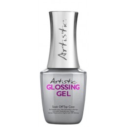 Viršutinis gelio-lako sluoksnis Artistic Glossing Gel 15 ml