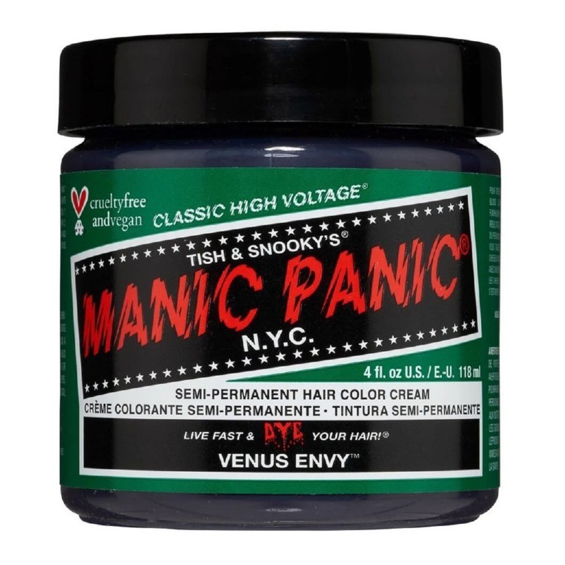 Pusiau ilgalaikiai plaukų dažai Manic Panic Venus Envy 118 ml Pusiau ilgalaikiai plaukų dažai Manic Panic Venus Envy 118 ml