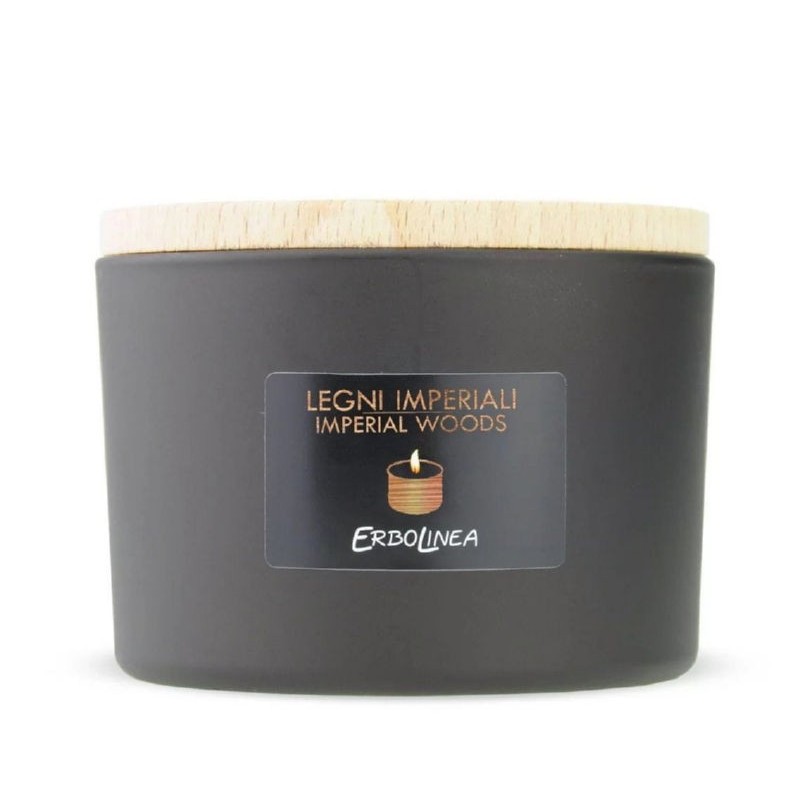 Aromatinė žvakė Erbolinea Candela In Vetro Legni Imperiali 140 g Aromatinė žvakė Erbolinea Candela In Vetro Legni Imperiali 140 g