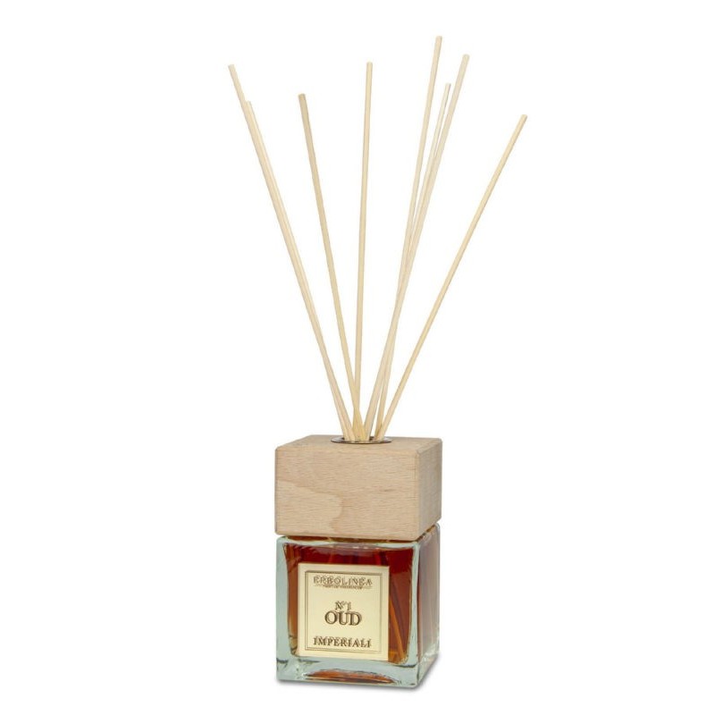 Kvapas namams su lazdelėmis Erbolinea Imperiali OUD 1 200 ml Kvapas namams su lazdelėmis Erbolinea Imperiali OUD 1 200 ml