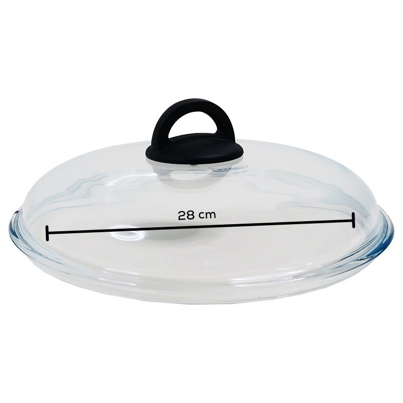 Stiklinis dangtis Ø28 cm Stiklinis dangtis Ø28 cm