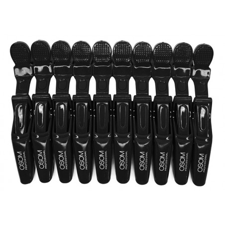 Klipsai plaukams Osom Professional Hair Clip OSOMPE06BL