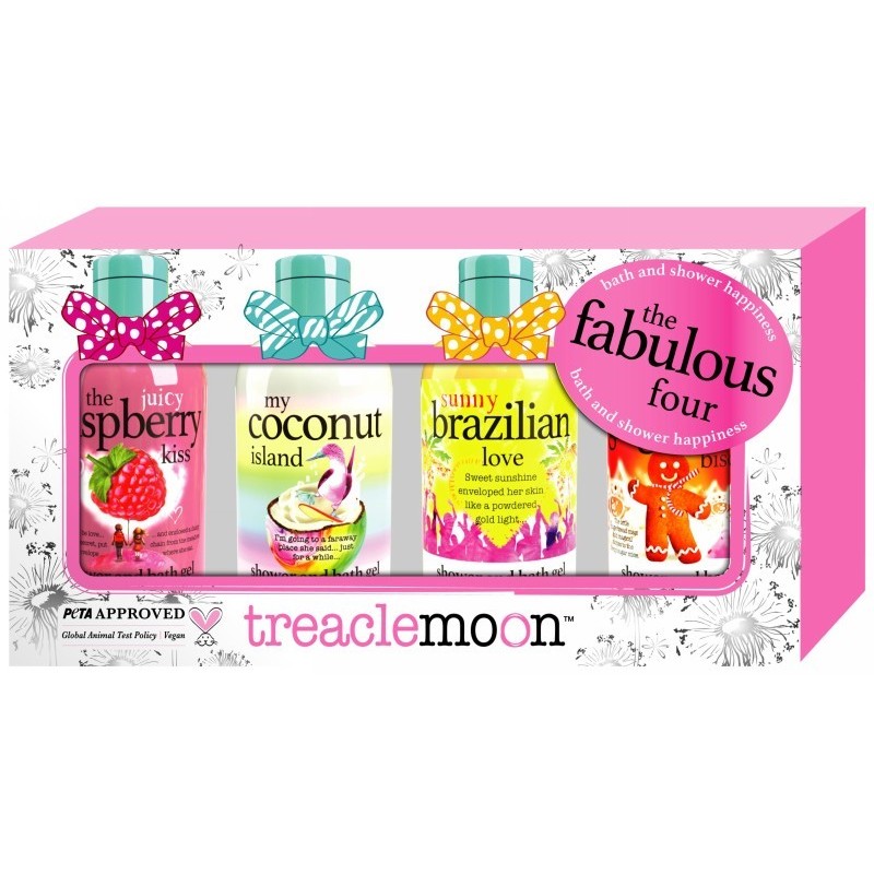Dušo želė rinkinys The Fabulous Four Dušo želė rinkinys The Fabulous Four