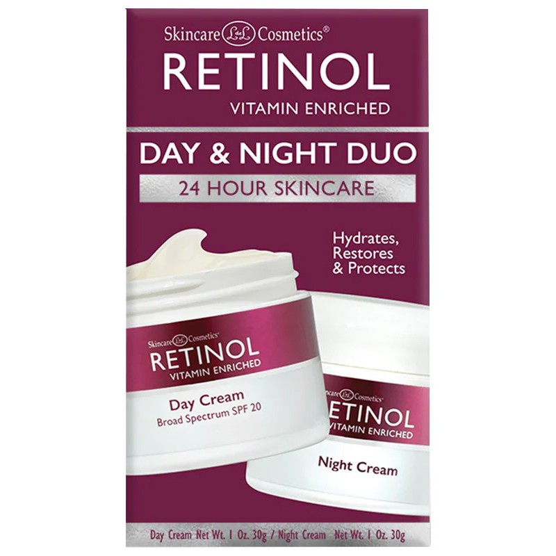 Veido kremų rinkinys Day and Night Duo Retinol