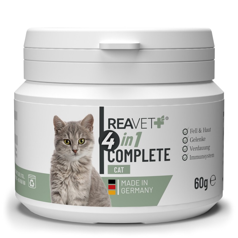 ReaVET 4in1 Complete milteliai katėms - 60g ReaVET 4in1 Complete milteliai katėms - 60g