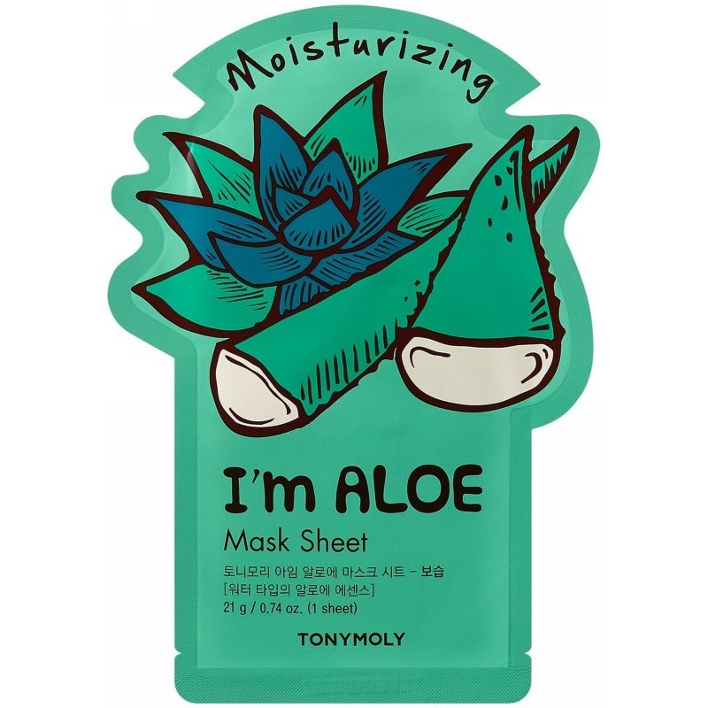 Veido kaukė I´m Aloe Mask Sheet 21 g