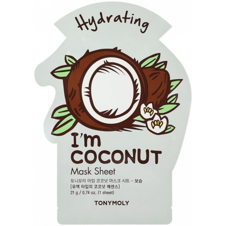 Veido kaukė I´m Coconut Mask Sheet 21g