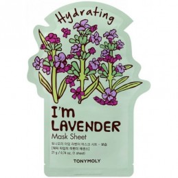 Veido kaukė I´m Lavender Mask Sheet drėkinanti 21 g