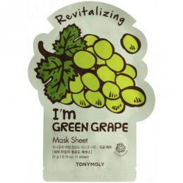Veido kaukė I´m Green Grape Mask Sheet 21 g