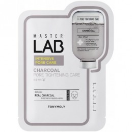 Veido kaukė Master Lab Sheet Mask Charcoal 19 g