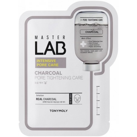 Veido kaukė Master Lab Sheet Mask Charcoal 19 g