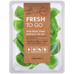 Veido kaukė Fresh To Go Aloe Mask Sheet