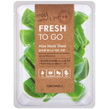 Veido kaukė Fresh To Go Aloe Mask Sheet