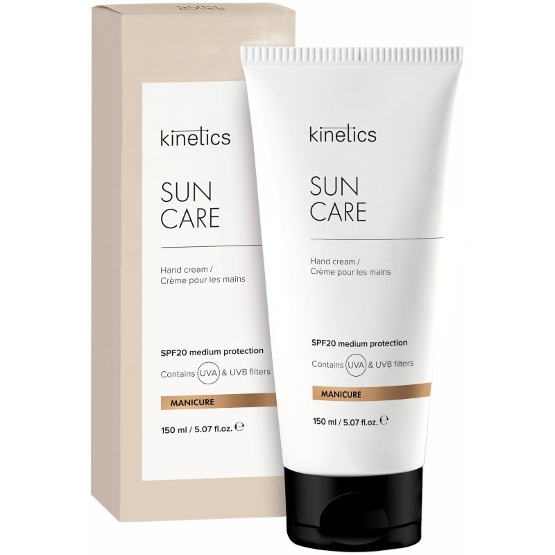 Rankų kremas Sun Care su UVA ir UVB filtrais SPF20 150 ml Rankų kremas Sun Care su UVA ir UVB filtrais SPF20 150 ml