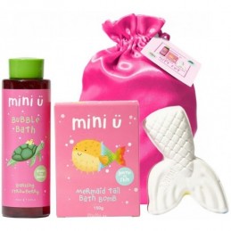 Vonios priemonių rinkinys Strawberry Mermaid Gift Set