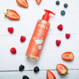 Plaukų ir kūno prausiklis Tropical Berries MINI537, 250 ml 4