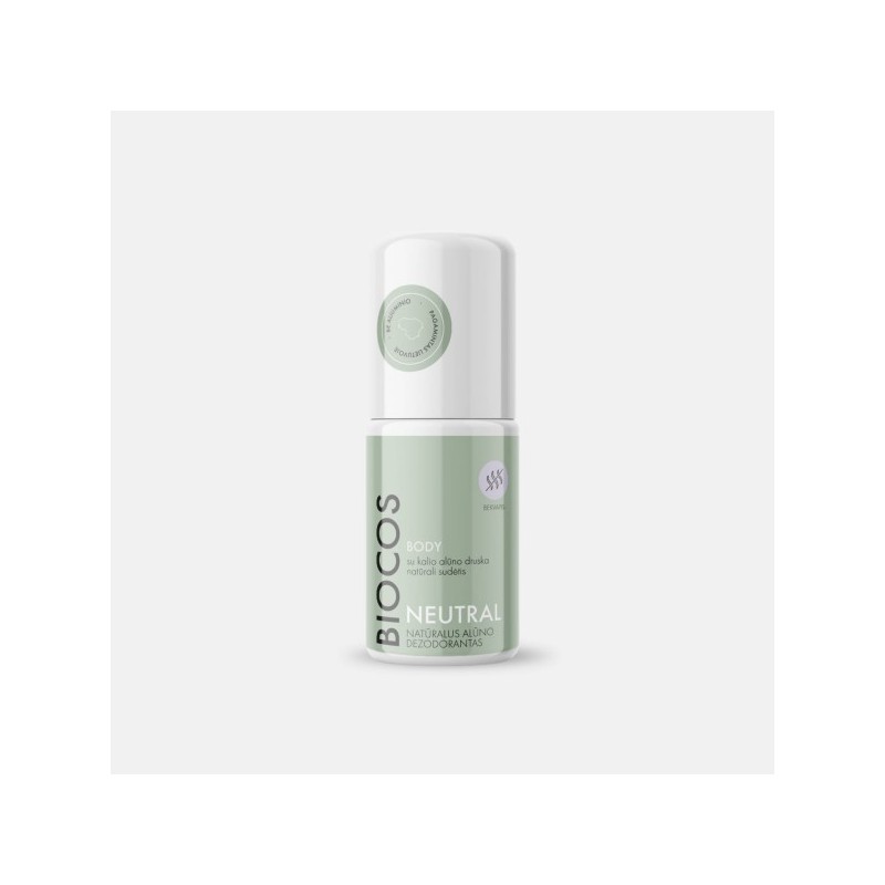 Natūralus rutulinis dezodorantas be aliuminio bekvapis