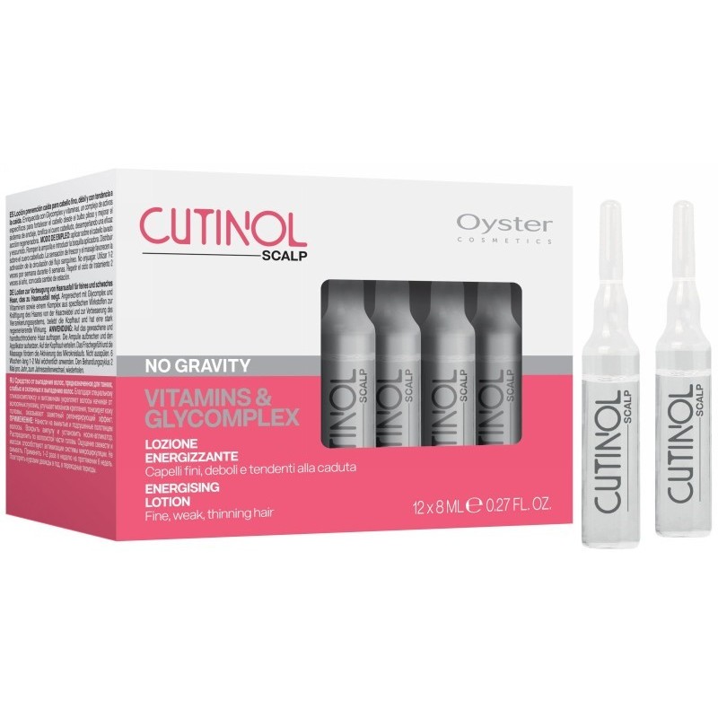 Losjonas nuo plaukų slinkimo Cutinol Scalp No Gravity 8 ml 1/12