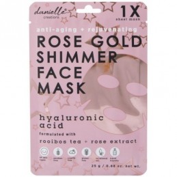 Veido kaukė Rose Gold Shimmer 25 g