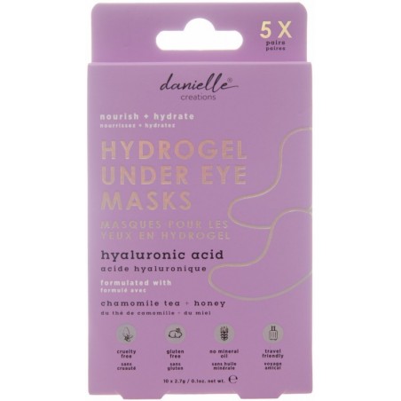 Paakių pagalvėlės Hydrogel Under Eye Mask Hyaluronic Acid 5 poros