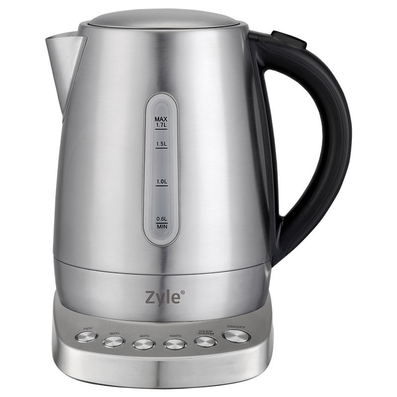 Elektrinis virdulys Zyle 1,7 l metalo spalvos