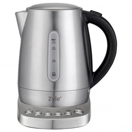 Elektrinis virdulys Zyle 1,7 l metalo spalvos