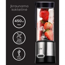 Įkraunama kokteilinė Zyle ZY02RBS 2