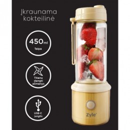 Įkraunama kokteilinė Zyle ZY04RBY 2