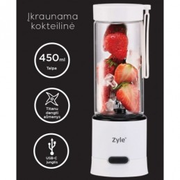 Įkraunama kokteilinė Zyle ZY02RBW 2