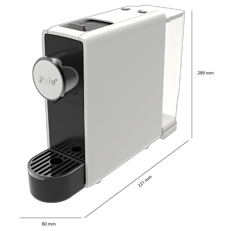 Kapsulinis kavos aparatas juoda/balta