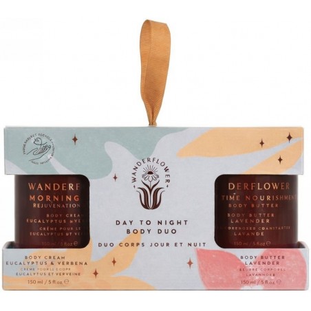 Kūno priežiūros priemonių rinkinys Day to Night Body Duo 2x150 ml