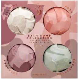 Vonios burbulų rinkinys Bath Bomb Collection 4x100 g