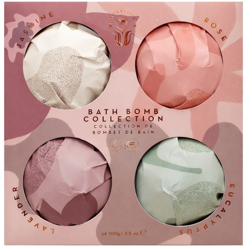 Vonios burbulų rinkinys Bath Bomb Collection 4x100 g