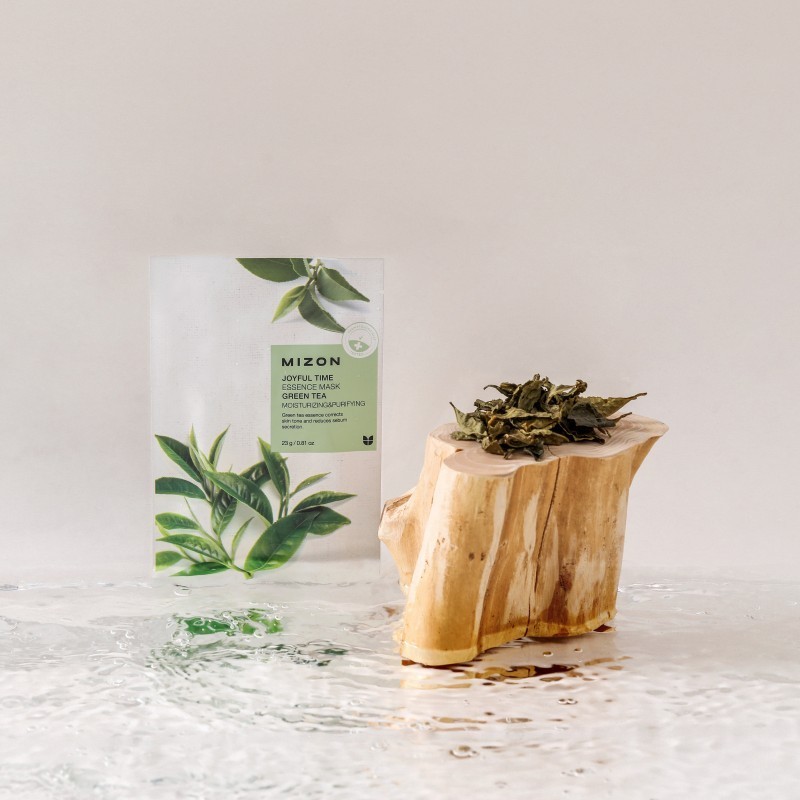 Veido kaukė Joyful Time Essence Mask Green Tea 23 g