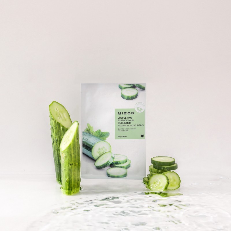 Veido kaukė Joyful Time Essence Mask Cucumber 23 g