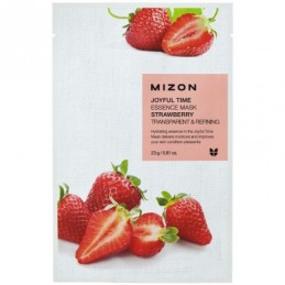 Veido kaukė Joyful Time Essence Mask Strawberry MIZ888890120, 23 g 2