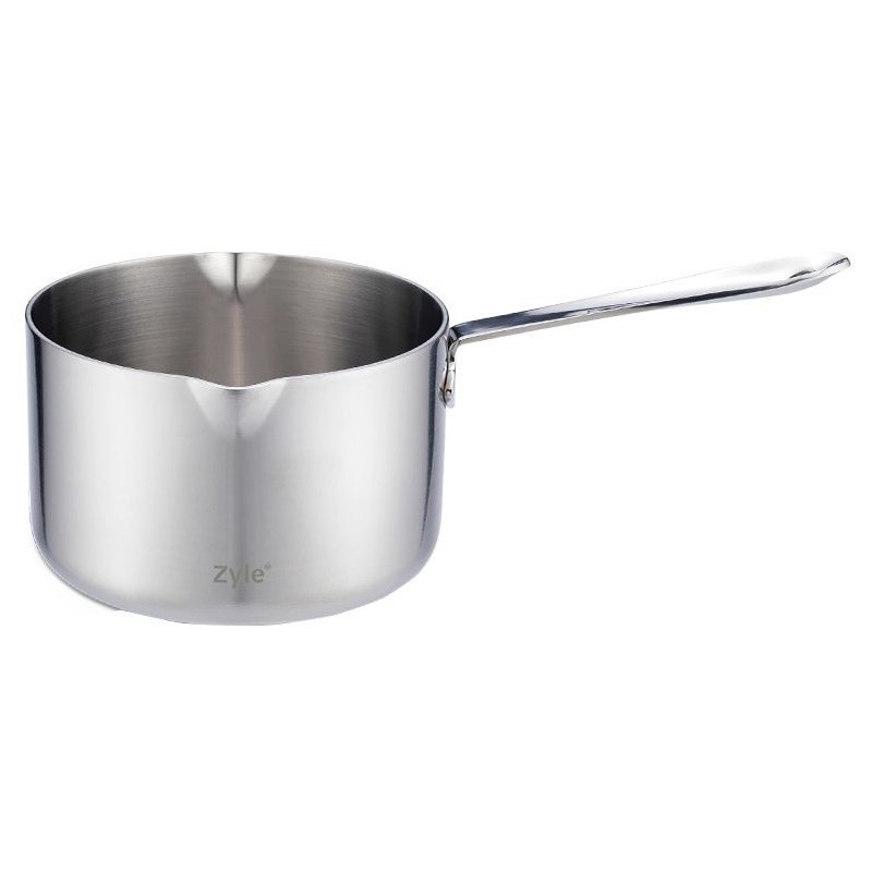 Nerūdijančio plieno prikaistuvis pienui - padažui Zyle 900 ml