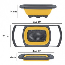 Silikoninis koštuvas su ištraukiamomis rankenomis, ZY988YST 2