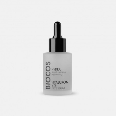 Biocos drėkinamasis veido serumas HYALURON (2%)