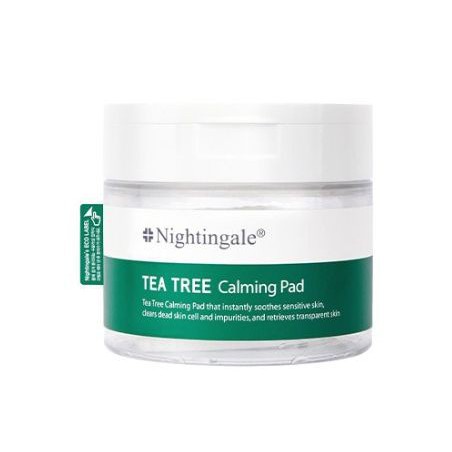Raminamieji padeliai veidui Nightingale Tea Tree, 60 padelių NIG27992 1