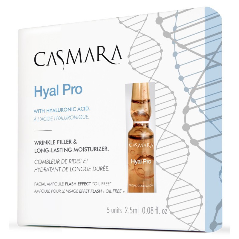 Ampulės veido odai Casmara Hyal Pro 2.5 m 5 vnt Ampulės veido odai Casmara Hyal Pro 2.5 m 5 vnt