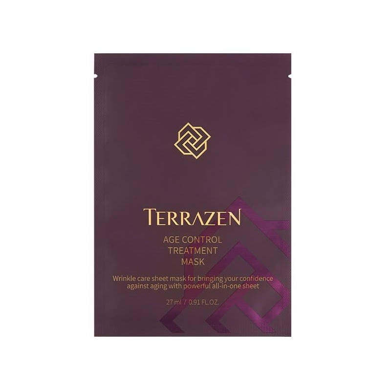 Lakštinė stangrinanti veido kaukė Terrazen Age Control 27 ml
