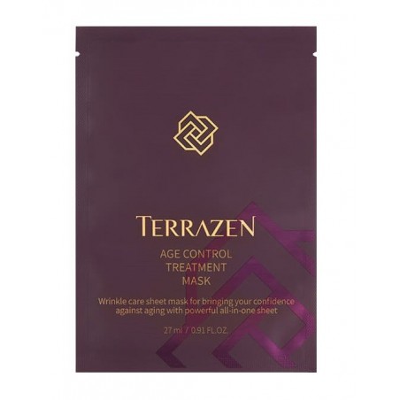 Lakštinė stangrinanti veido kaukė Terrazen Age Control 27 ml