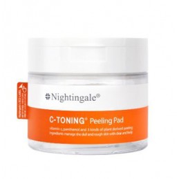 Padeliai veido odai Nightingale Derma C-Toning Peeling Pad