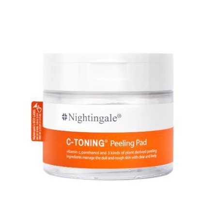 Padeliai veido odai Nightingale Derma C-Toning Peeling Pad