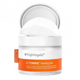 Skaistinantys padeliai veidui Nightingale C Toning, 60 padelių NIG27930 2